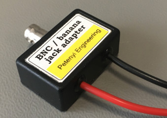 BNC - Banana jack adapter