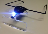 náhled - Brýle s lupou a LED osvětlením KL200-LED